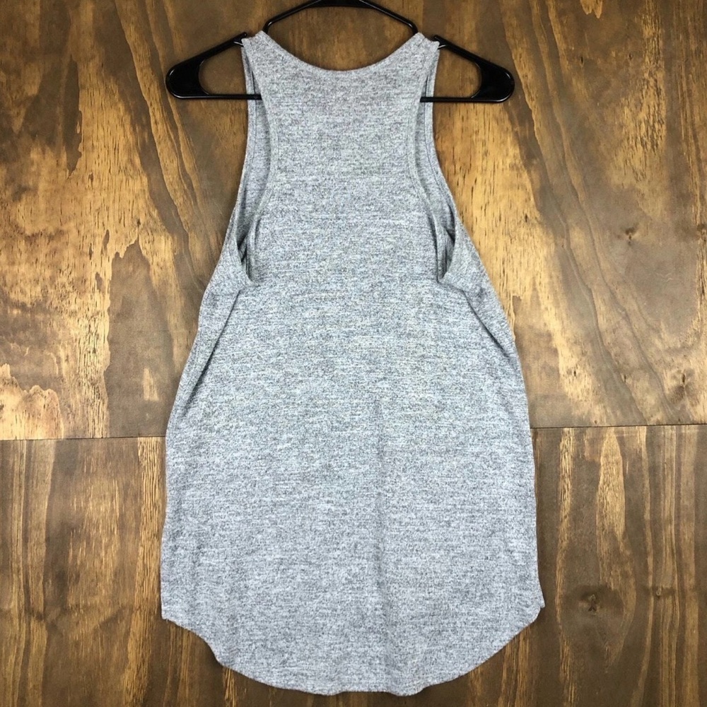 Banana Republic Womens Tank Top Gray Lounge Normcore Streetwear Momcor XL - Picture 6 of 11
